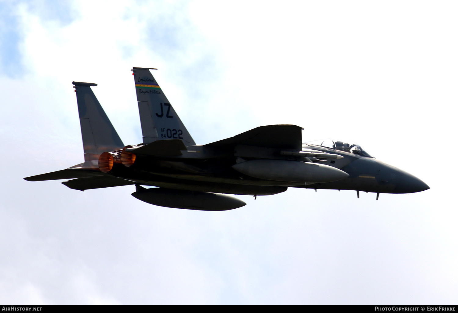 Aircraft Photo of 84-0022 / AF84-022 | McDonnell Douglas F-15C Eagle | USA - Air Force | AirHistory.net #359635