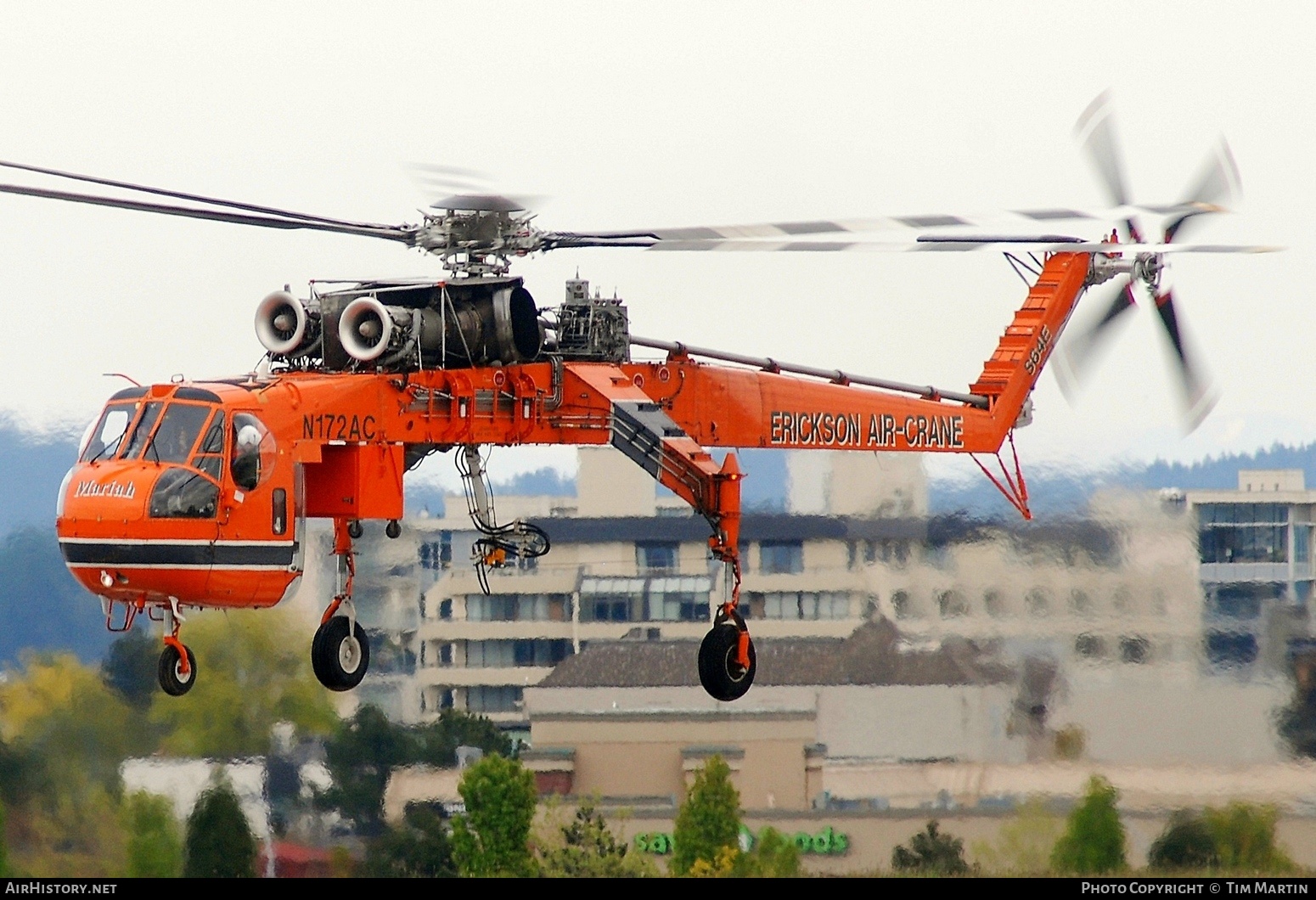 Aircraft Photo of N172AC | Sikorsky S-64E Skycrane | Erickson Air-Crane | AirHistory.net #359649