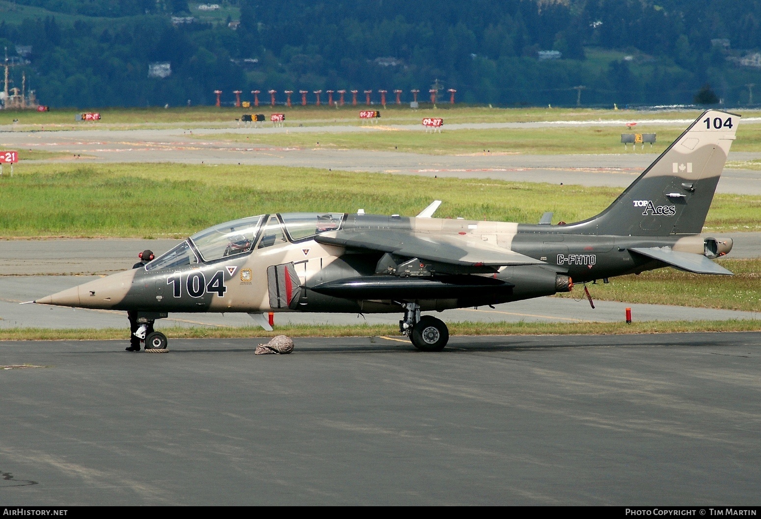 Aircraft Photo of C-FHTO | Dassault-Dornier Alpha Jet A | Top Aces | AirHistory.net #359653