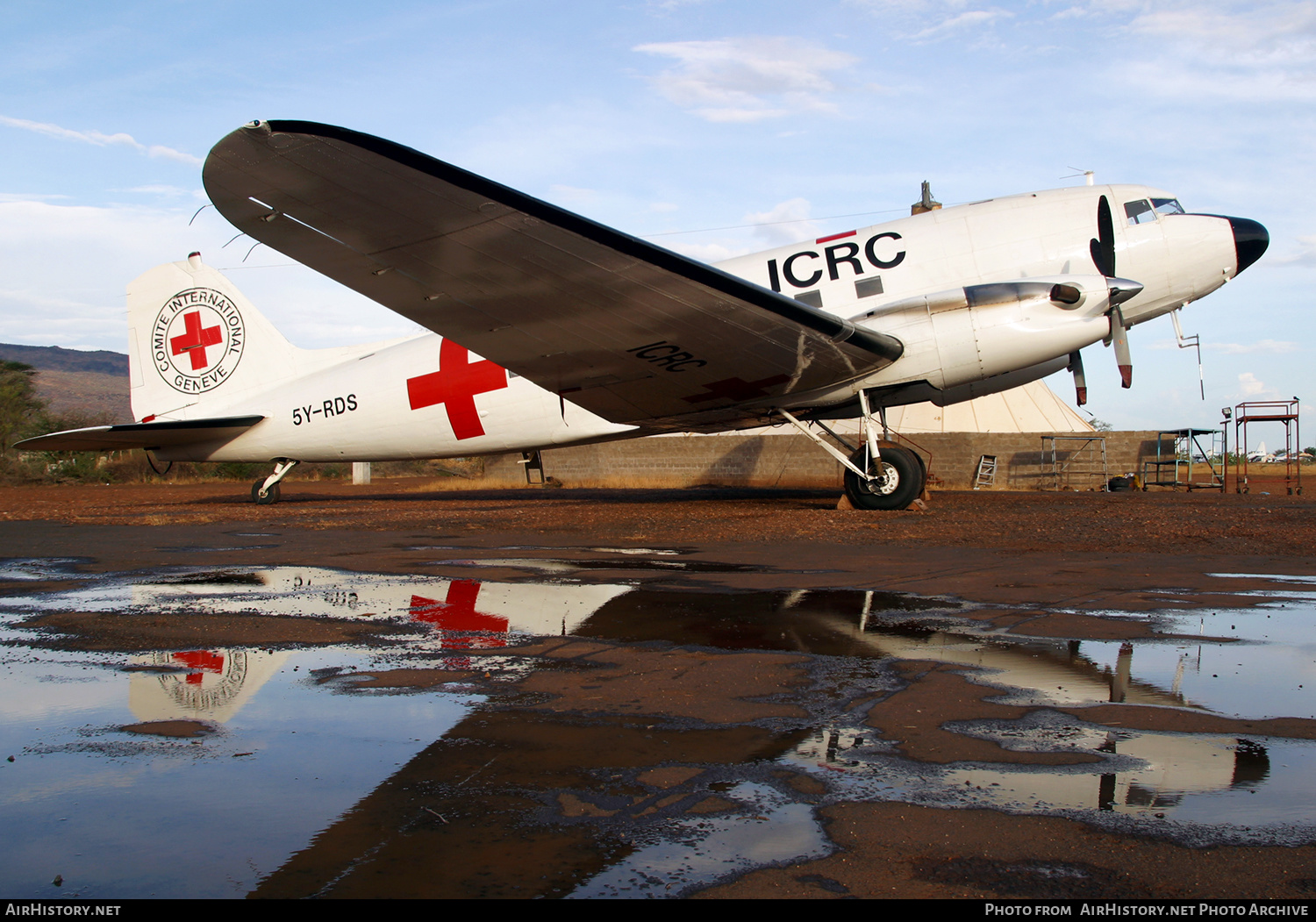 Aircraft Photo of 5Y-RDS | AMI DC-3-65TP | ICRC - International Committee of the Red Cross | AirHistory.net #359656