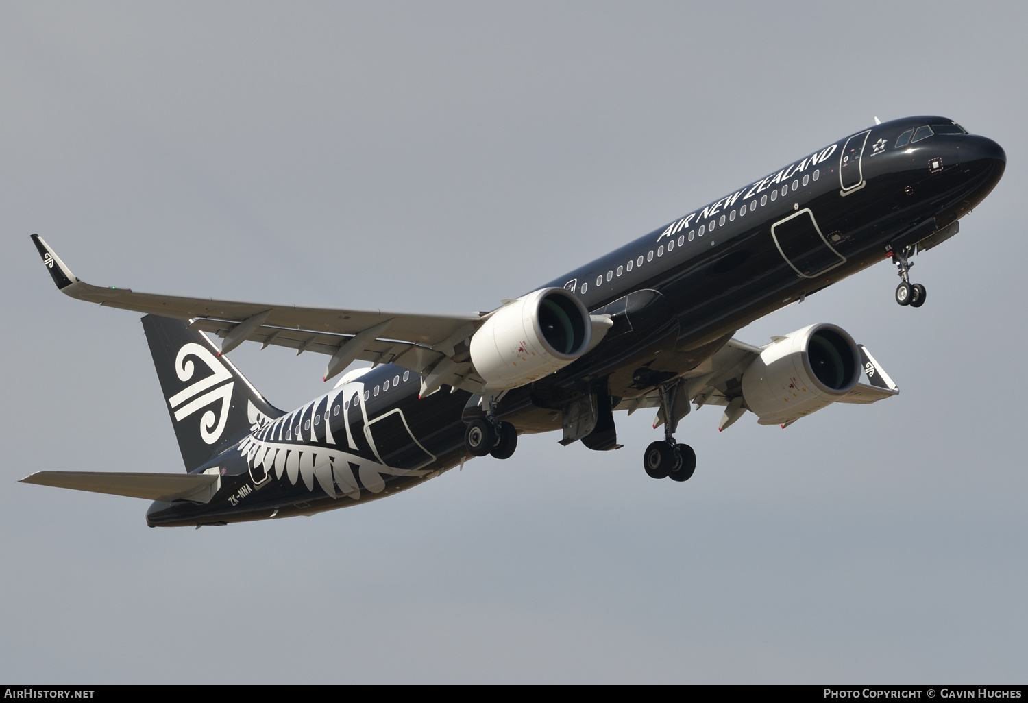 Aircraft Photo of ZK-NNA | Airbus A321-271NX | Air New Zealand | AirHistory.net #359658