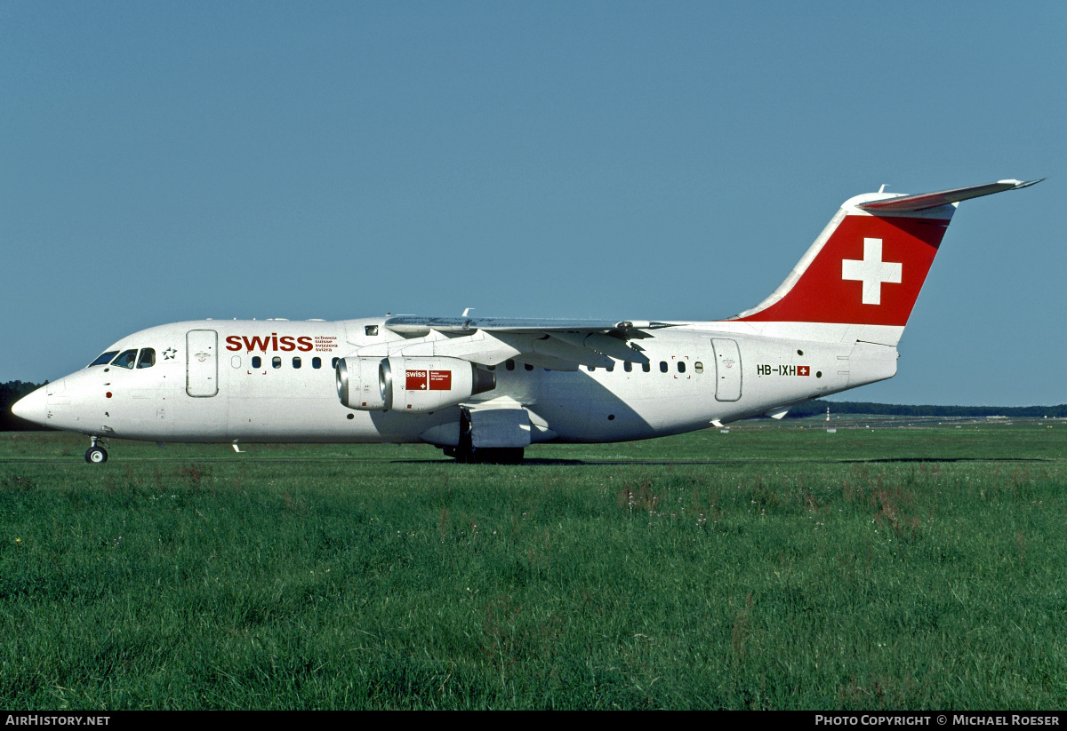 Aircraft Photo of HB-IXH | British Aerospace Avro 146-RJ85 | Swiss International Air Lines | AirHistory.net #359674