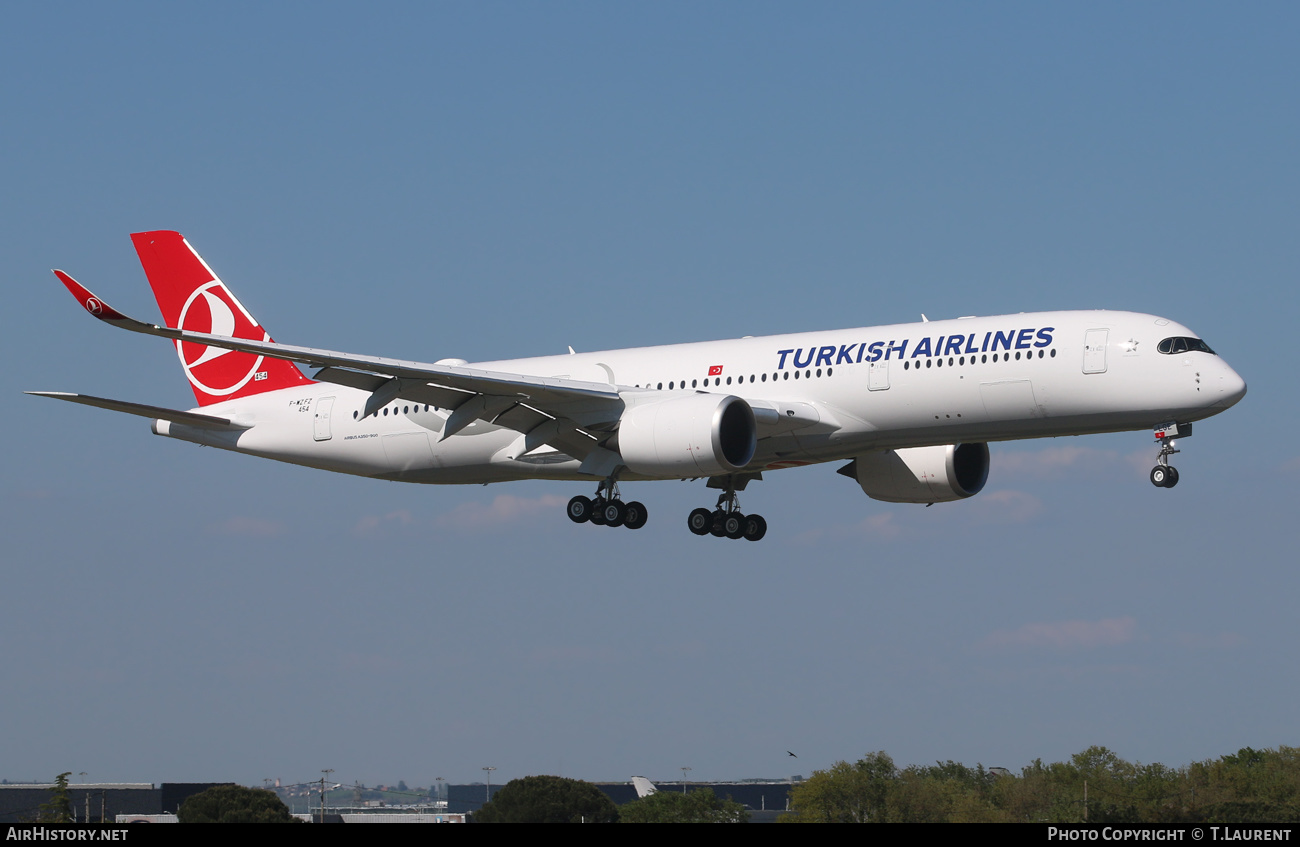 Aircraft Photo of F-WZFZ | Airbus A350-941 | Turkish Airlines | AirHistory.net #359682