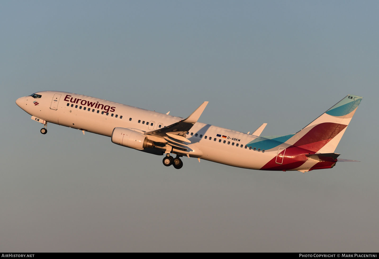 Aircraft Photo of D-ABKM | Boeing 737-86J | Eurowings | AirHistory.net #359700