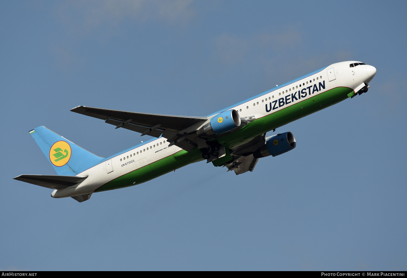 Aircraft Photo of UK67005 | Boeing 767-33P/ER | Uzbekistan Airways | AirHistory.net #359713