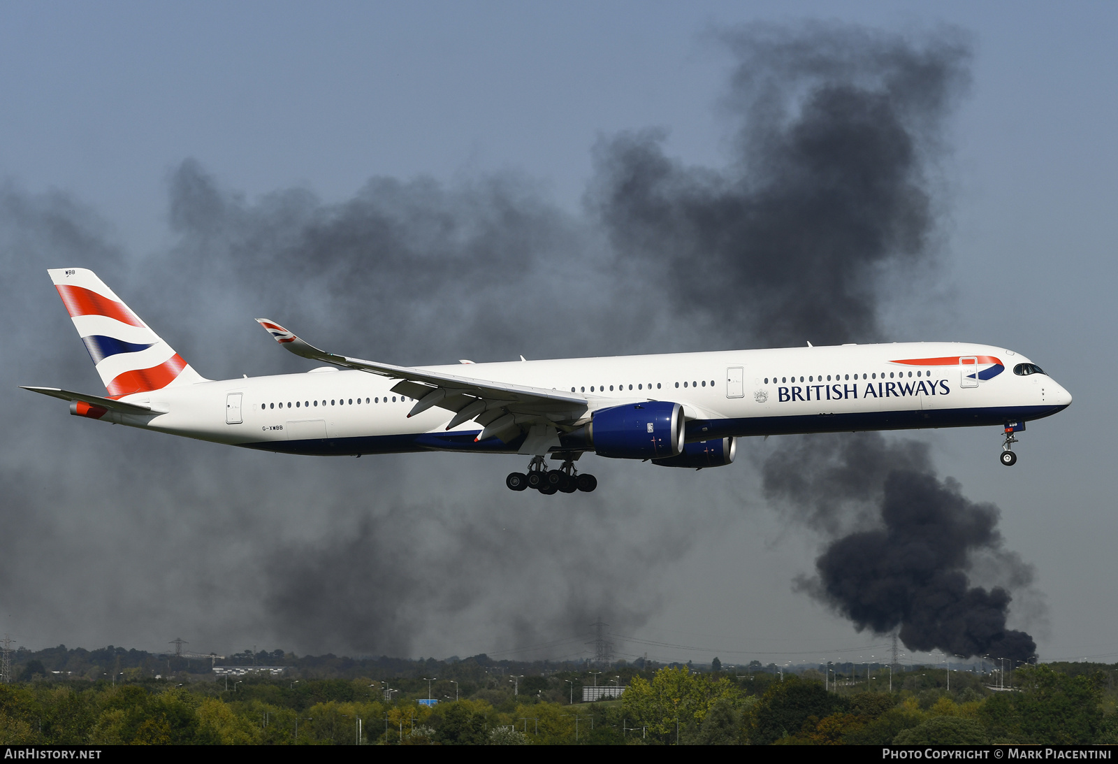 Aircraft Photo of G-XWBB | Airbus A350-1041 | British Airways | AirHistory.net #359717