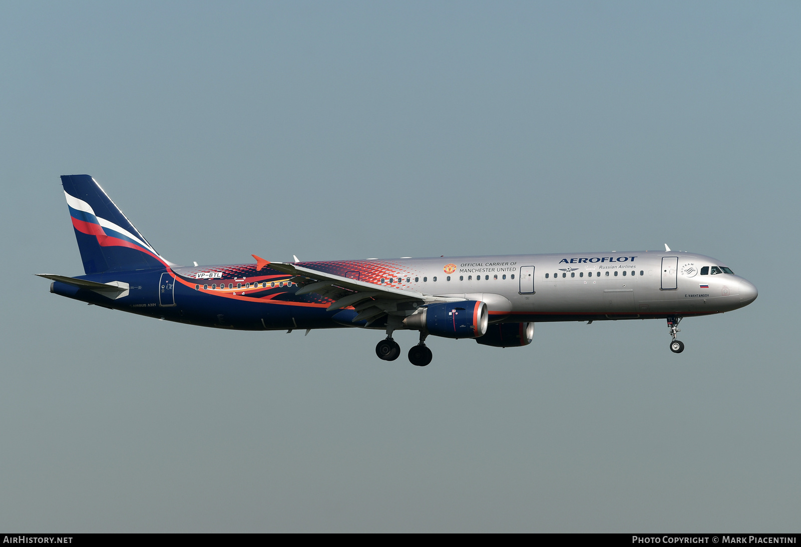 Aircraft Photo of VP-BTL | Airbus A321-211 | Aeroflot - Russian Airlines | AirHistory.net #359719
