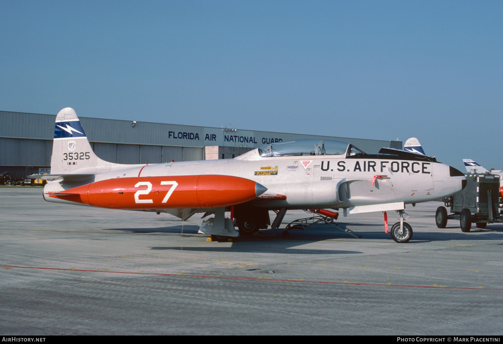 Aircraft Photo of 53-5325 / 35325 | Lockheed T-33A | USA - Air Force | AirHistory.net #359764