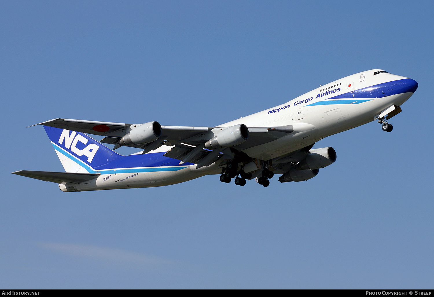 Aircraft Photo of JA8190 | Boeing 747-281B(SF) | Nippon Cargo Airlines - NCA | AirHistory.net #359766