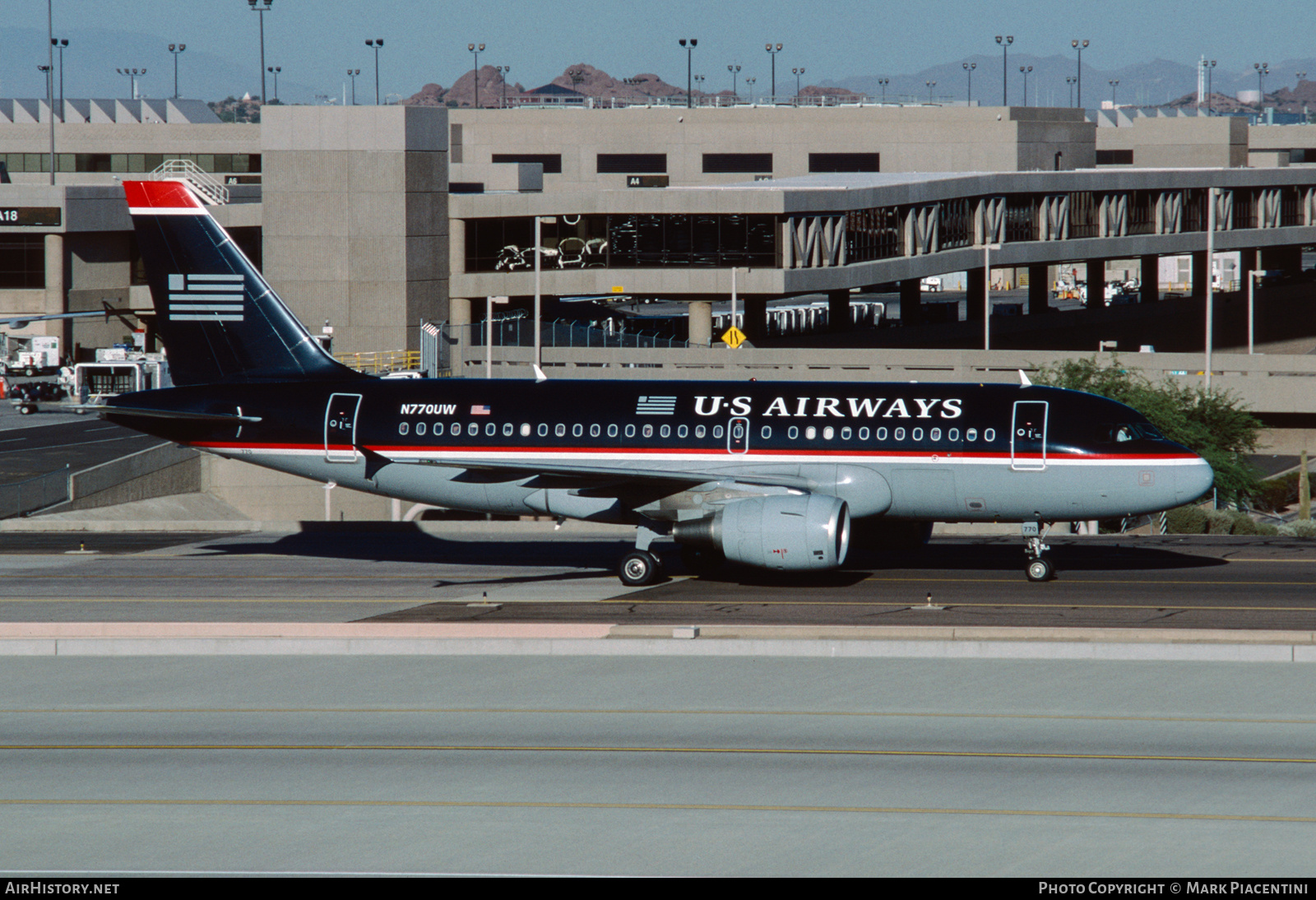 Aircraft Photo of N770UW | Airbus A319-112 | US Airways | AirHistory.net #359776