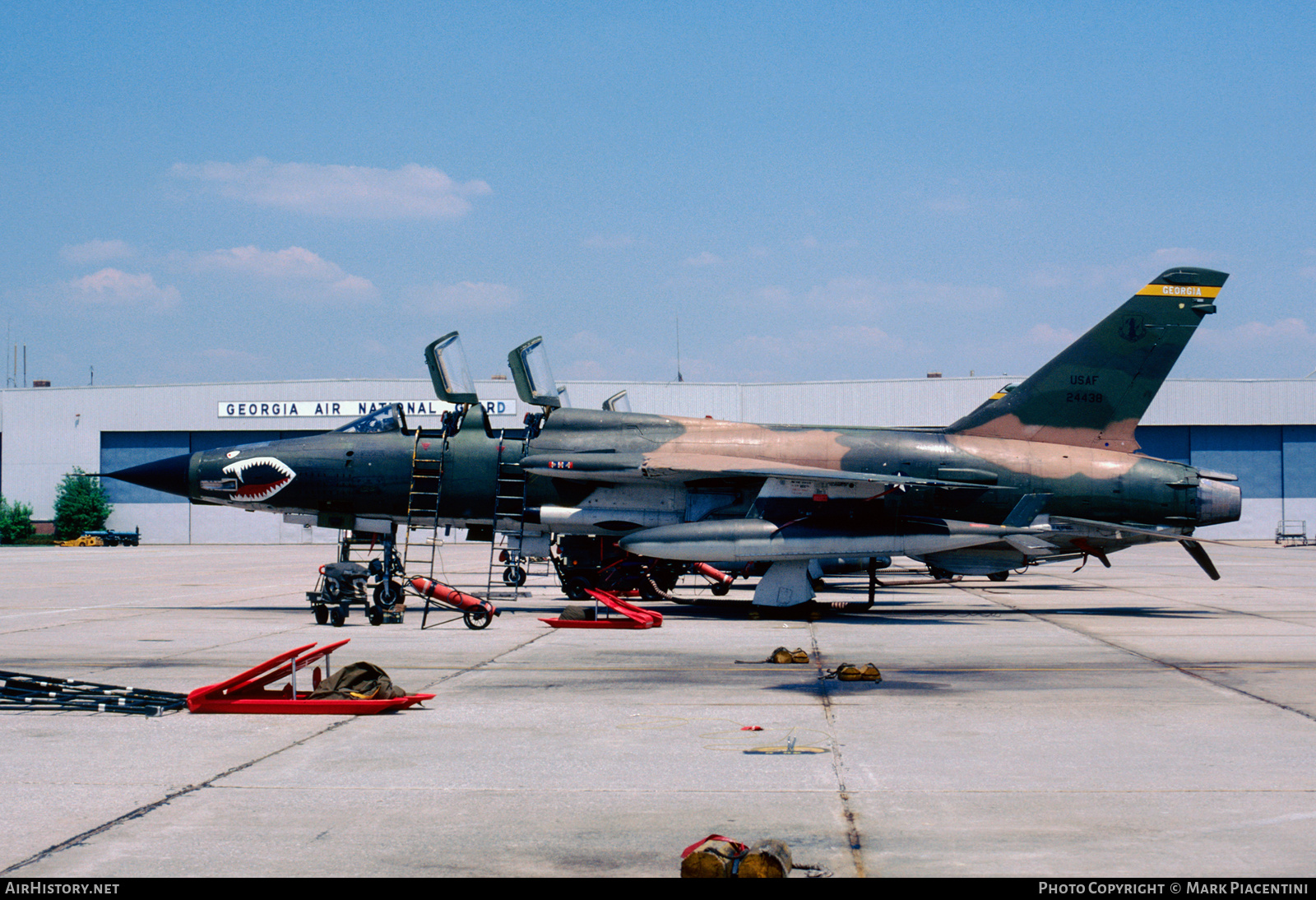 Aircraft Photo of 62-4438 / 24438 | Republic F-105G Thunderchief | USA - Air Force | AirHistory.net #359786