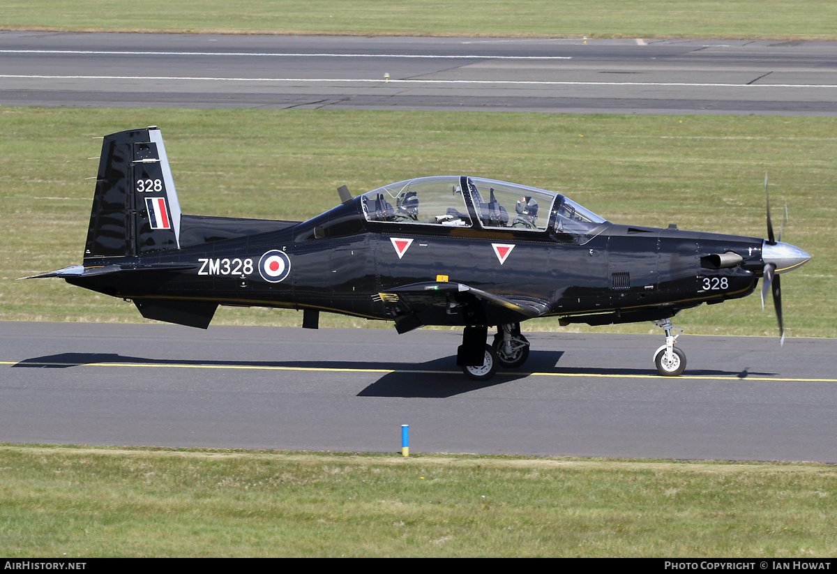 Aircraft Photo of ZM328 | Beechcraft T-6C Texan T1 | UK - Air Force | AirHistory.net #359820