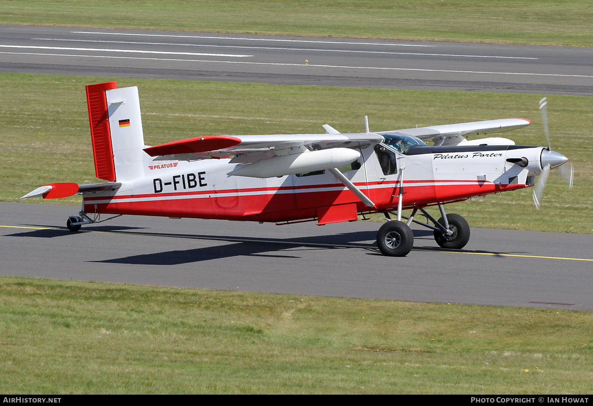 Aircraft Photo of D-FIBE | Pilatus PC-6/B2-H4 Turbo Porter | AirHistory.net #359825