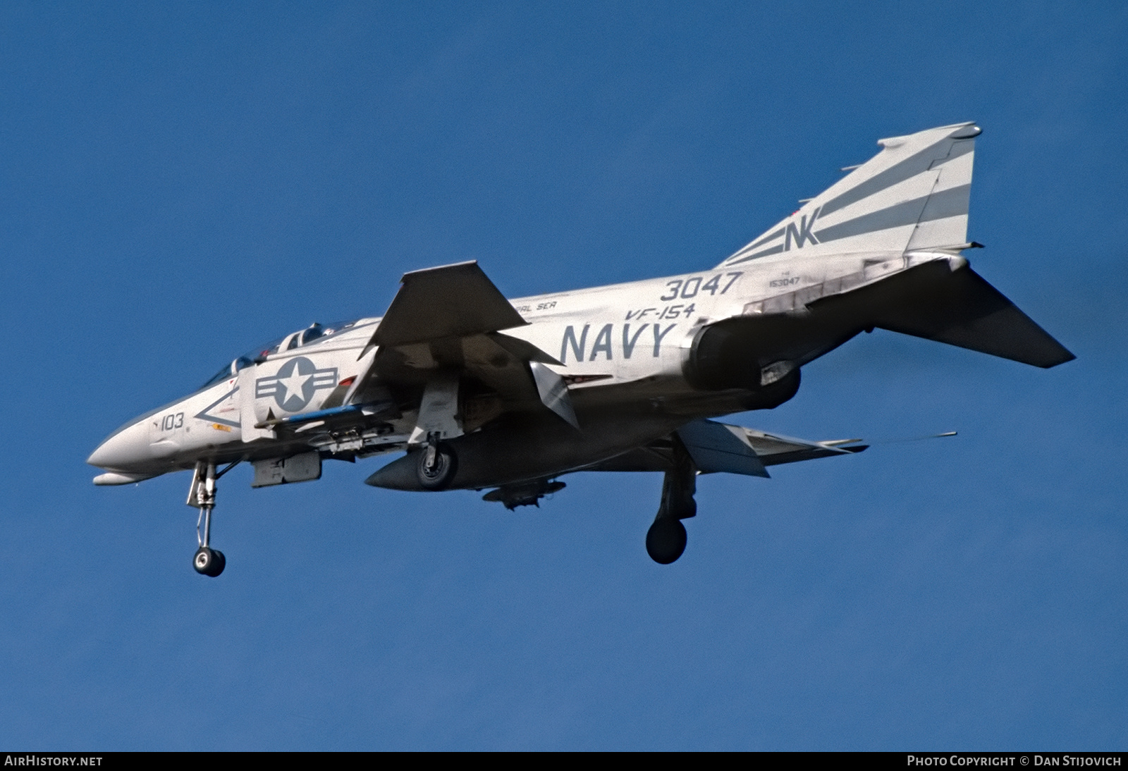 Aircraft Photo of 153047 / 3047 | McDonnell F-4N Phantom II | USA - Navy | AirHistory.net #359832
