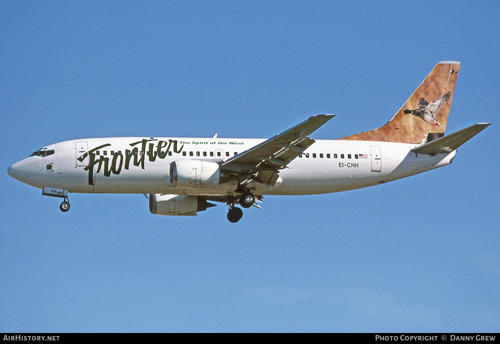 Aircraft Photo of EI-CHH | Boeing 737-317 | Frontier Airlines | AirHistory.net #359838