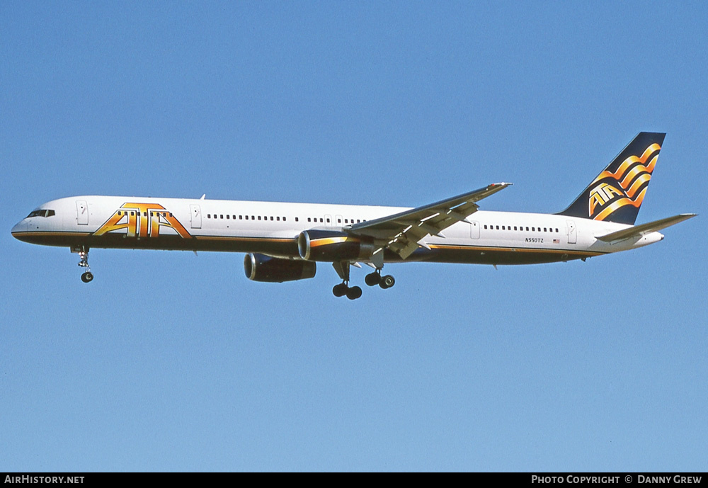 Aircraft Photo of N550TZ | Boeing 757-33N | ATA Airlines - American Trans Air | AirHistory.net #359839