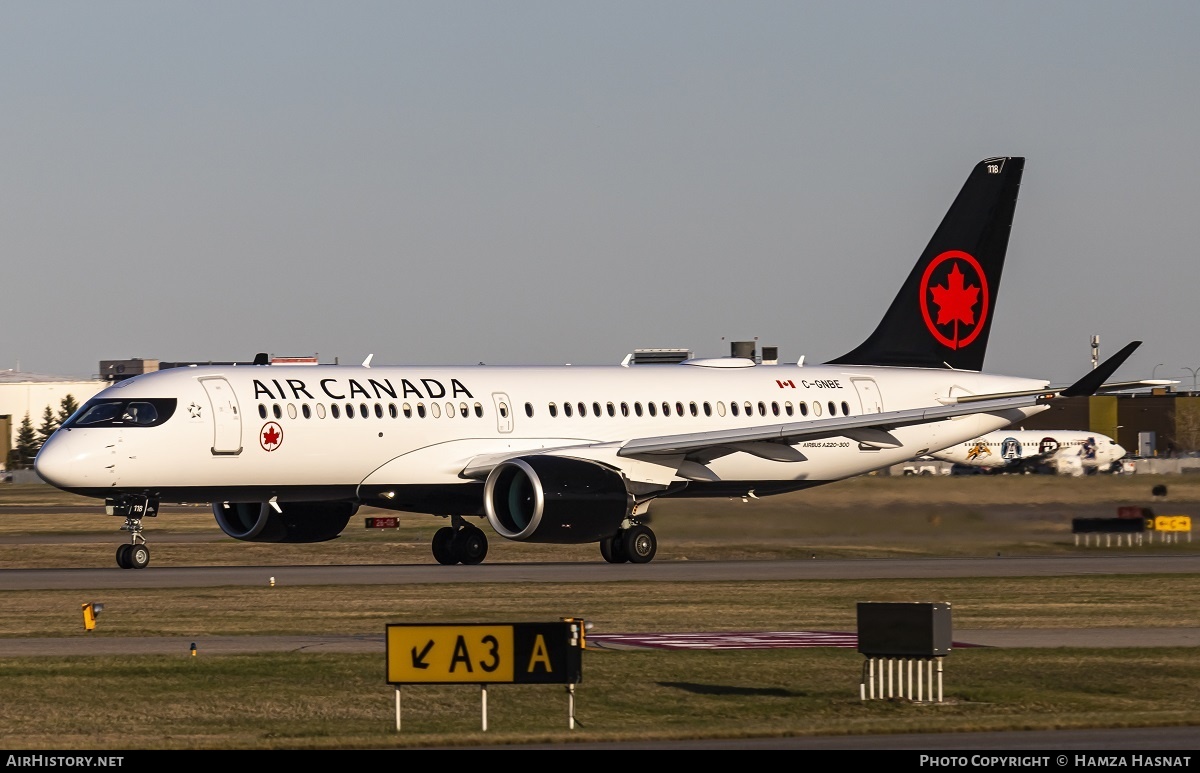 Aircraft Photo of C-GNBE | Airbus A220-371 (BD-500-1A11) | Air Canada | AirHistory.net #359854