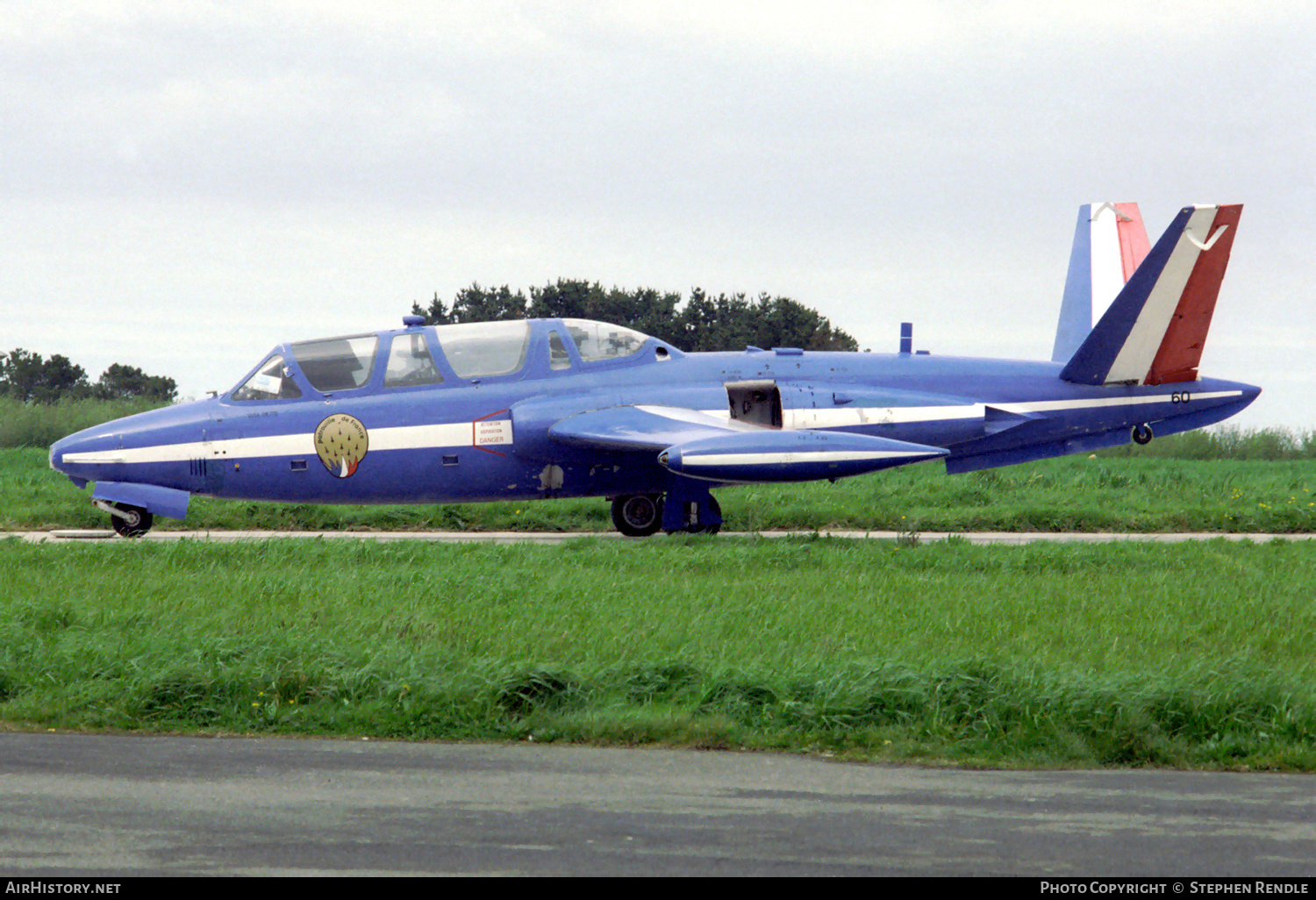 Aircraft Photo of 60 | Fouga CM-170R Magister | France - Air Force | AirHistory.net #359859