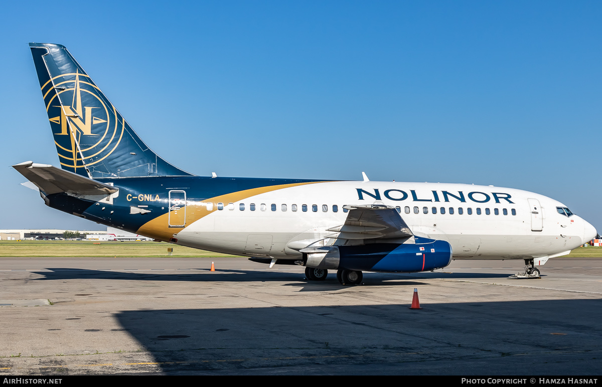 Aircraft Photo of C-GNLA | Boeing 737-2L9/Adv | Nolinor Aviation | AirHistory.net #359864
