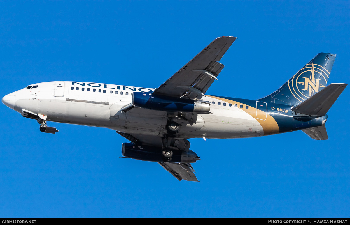 Aircraft Photo of C-GNLW | Boeing 737-2R4C/Adv | Nolinor Aviation | AirHistory.net #359865