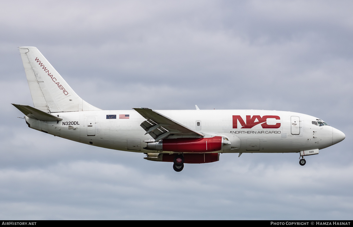Aircraft Photo of N320DL | Boeing 737-232/Adv(F) | Northern Air Cargo - NAC | AirHistory.net #359867