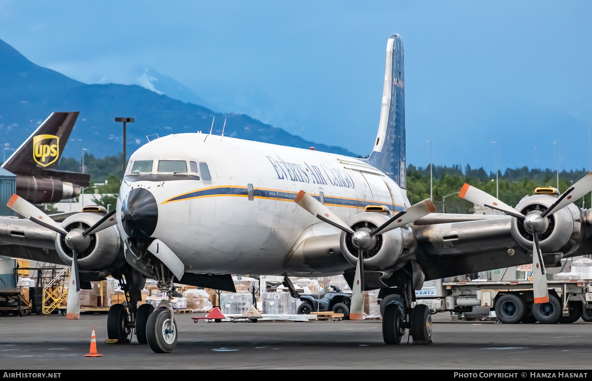 Aircraft Photo of N151 | Douglas DC-6B(F) | Everts Air Cargo | AirHistory.net #359878