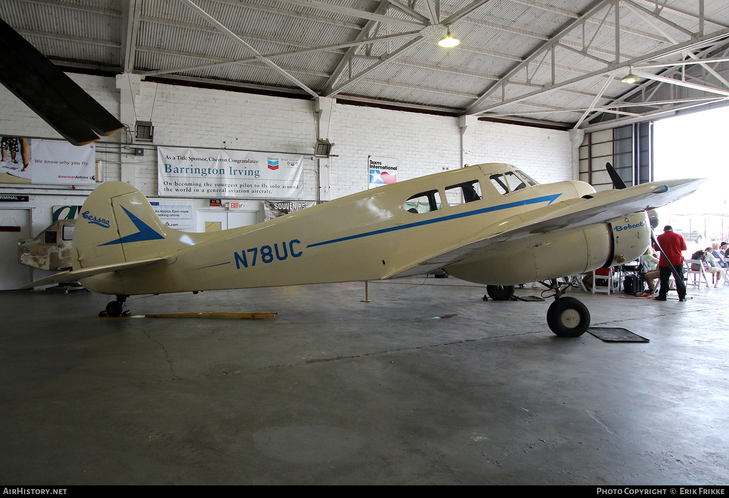 Aircraft Photo of N78UC | Cessna T-50 Bobcat | AirHistory.net #359884