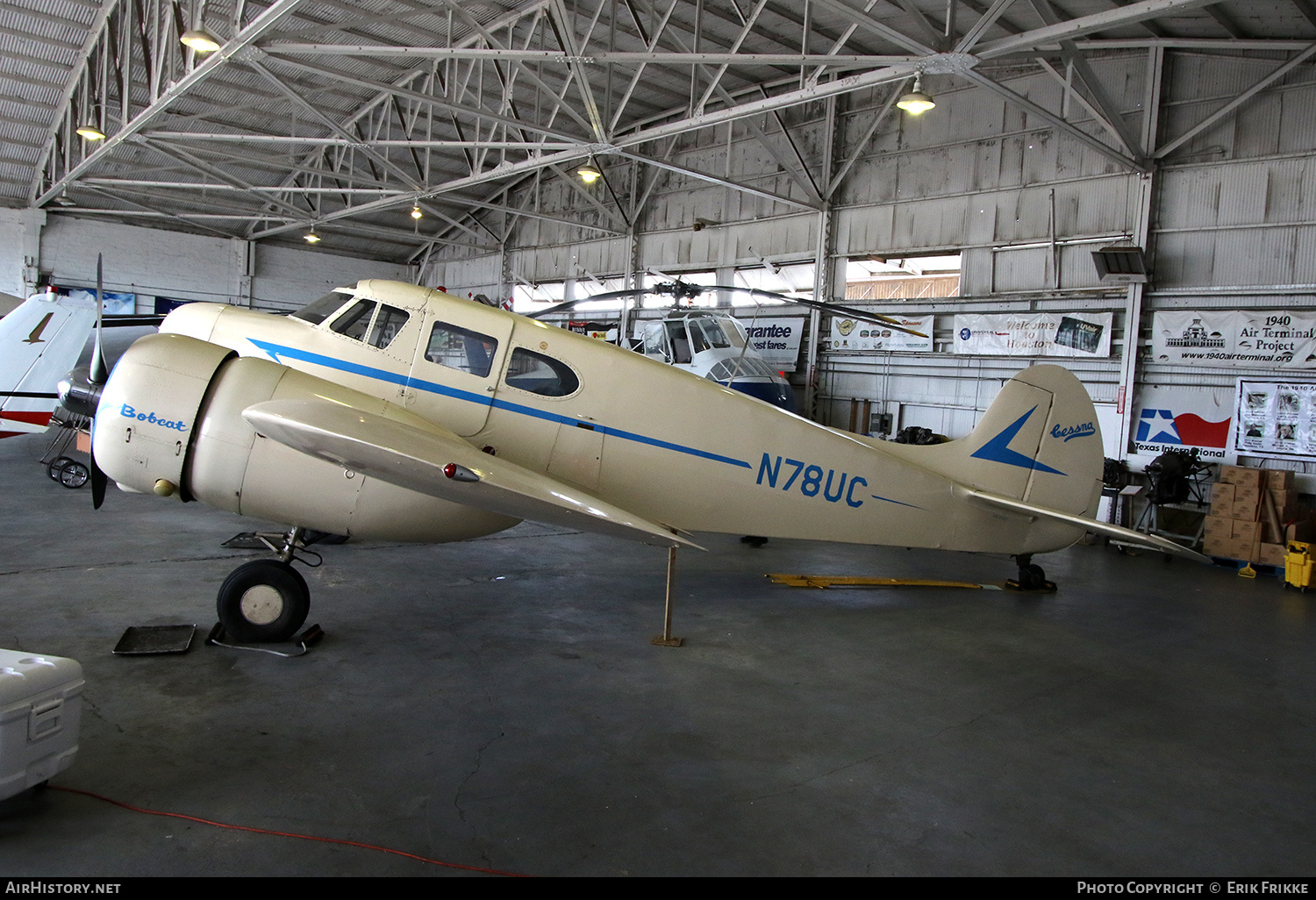 Aircraft Photo of N78UC | Cessna T-50 Bobcat | AirHistory.net #359894