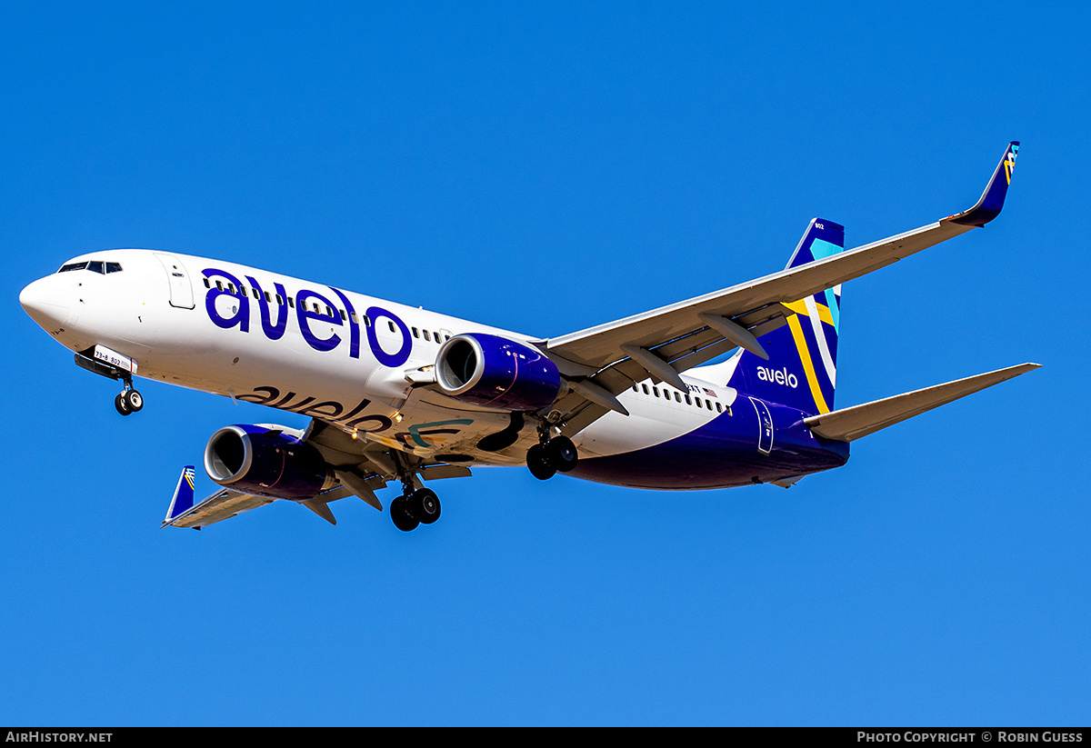 Aircraft Photo of N802XT | Boeing 737-8F2 | Avelo Airlines | AirHistory.net #359899