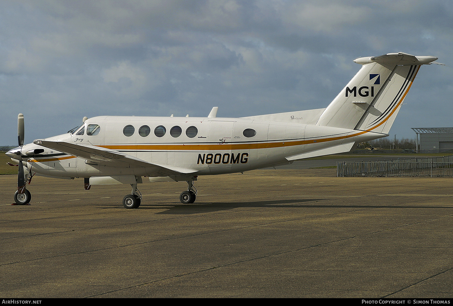 Aircraft Photo of N800MG | Beech B200 Super King Air | MGI Aviation | AirHistory.net #359901