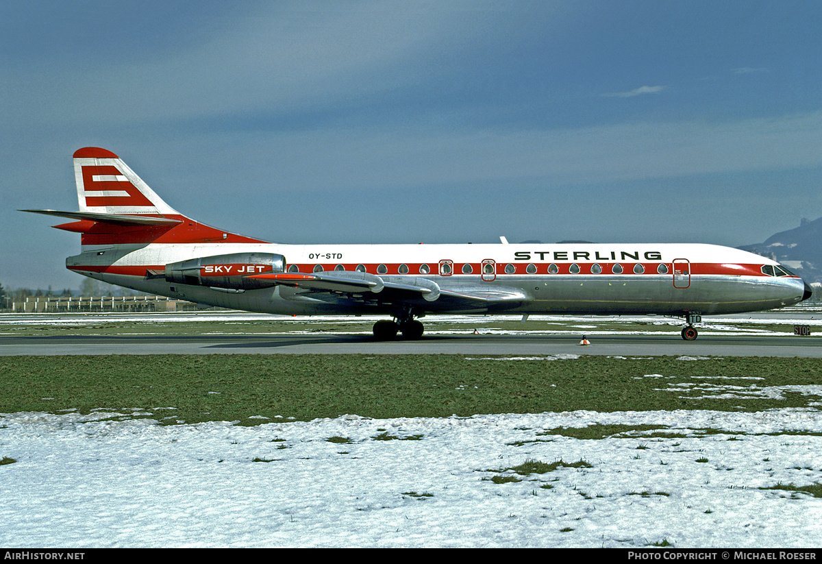 Aircraft Photo of OY-STD | Sud SE-210 Caravelle 10B3 Super B | Sterling Airways | AirHistory.net #359909
