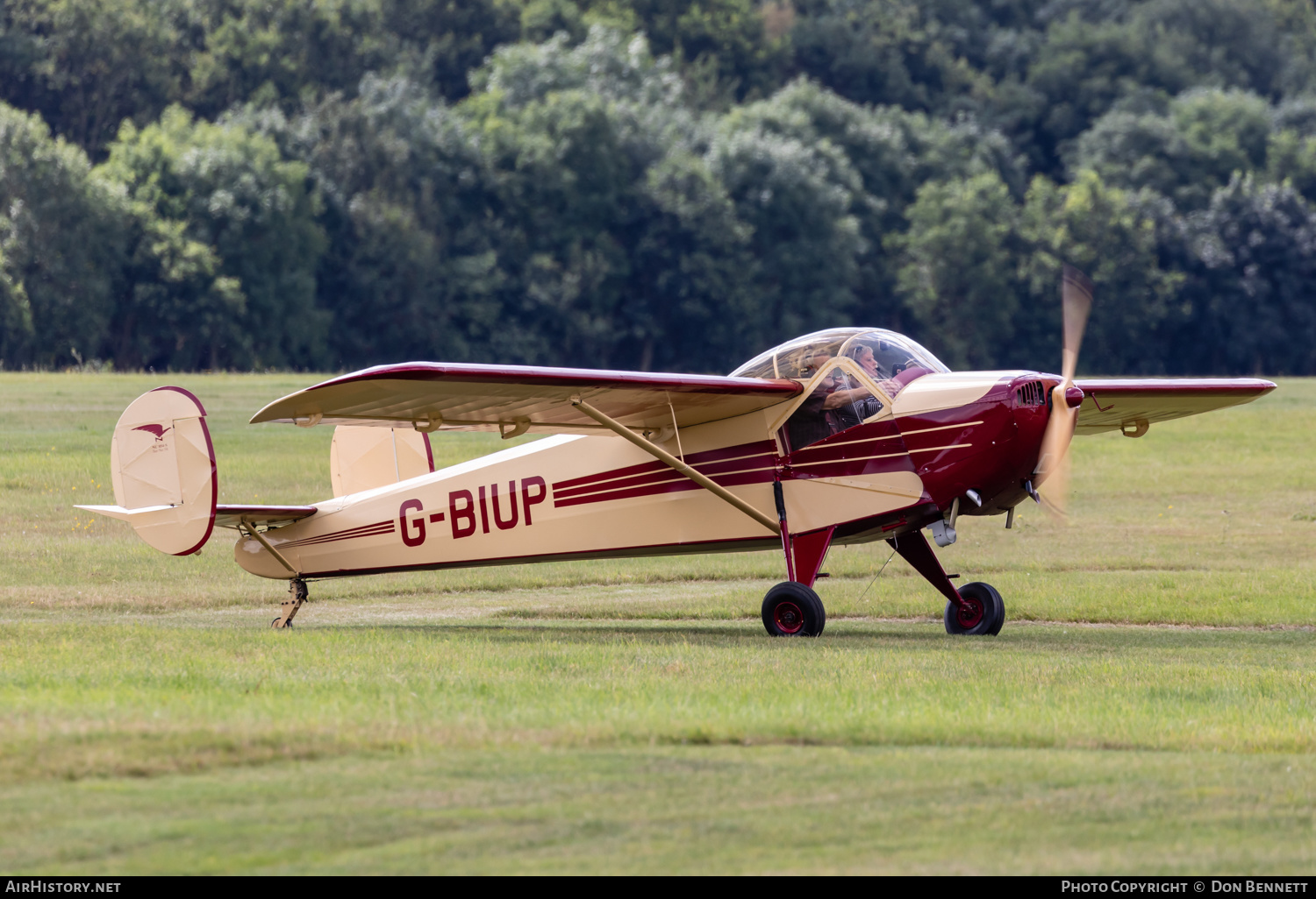 Aircraft Photo of G-BIUP | Nord NC.854 | AirHistory.net #359928