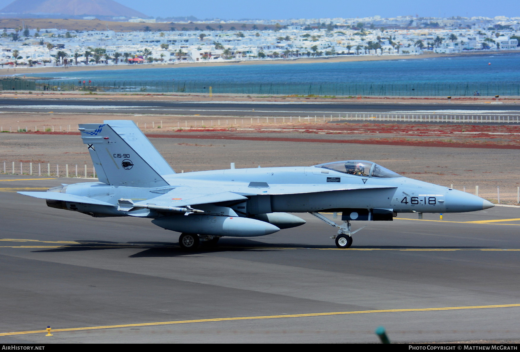 Aircraft Photo of C.15-90 | McDonnell Douglas F/A-18A+ Hornet | Spain - Air Force | AirHistory.net #359945