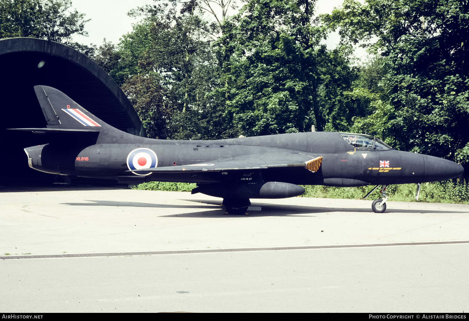 Aircraft Photo of XL616 | Hawker Hunter T7A | UK - Air Force | AirHistory.net #359953