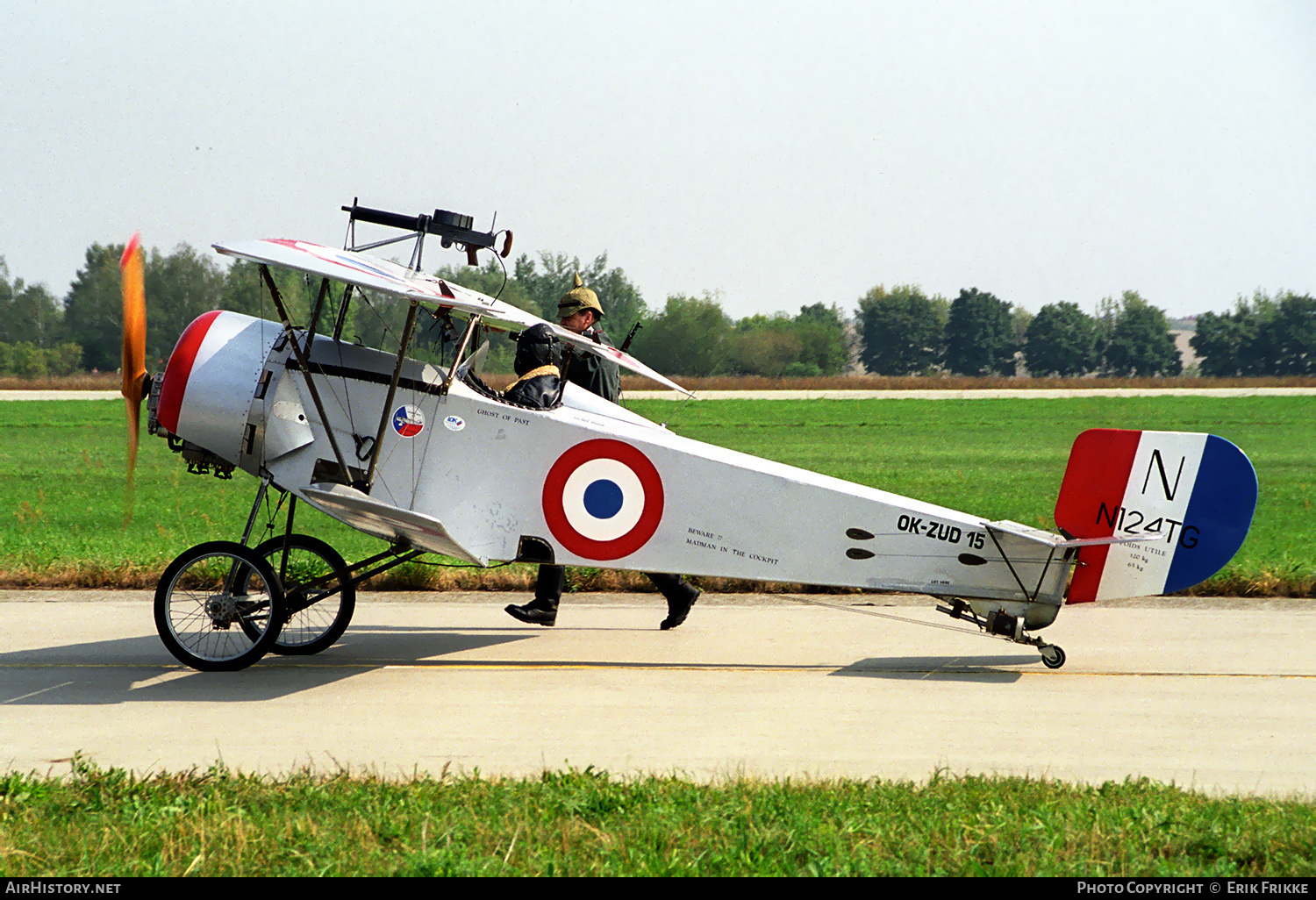 Aircraft Photo of OK-ZUD 15 / N124TG | Thomas Glaeser Nieuport II replica | France - Air Force | AirHistory.net #359958
