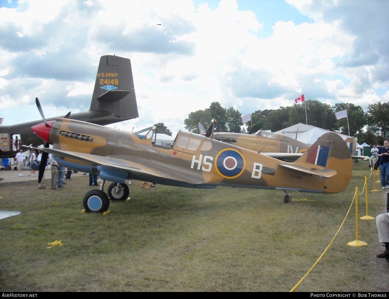 Aircraft Photo of C-FVWC / FR350 | Curtiss P-40N Kittyhawk Mk.IV | UK - Air Force | AirHistory.net #359965