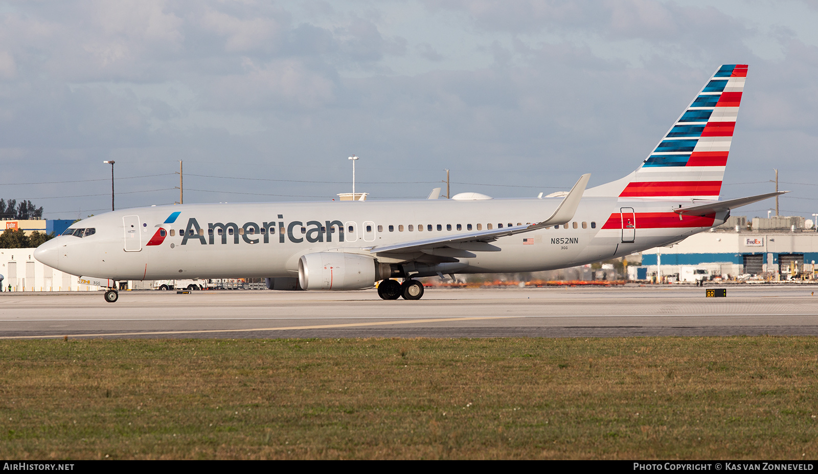 Aircraft Photo of N852NN | Boeing 737-823 | American Airlines | AirHistory.net #359982