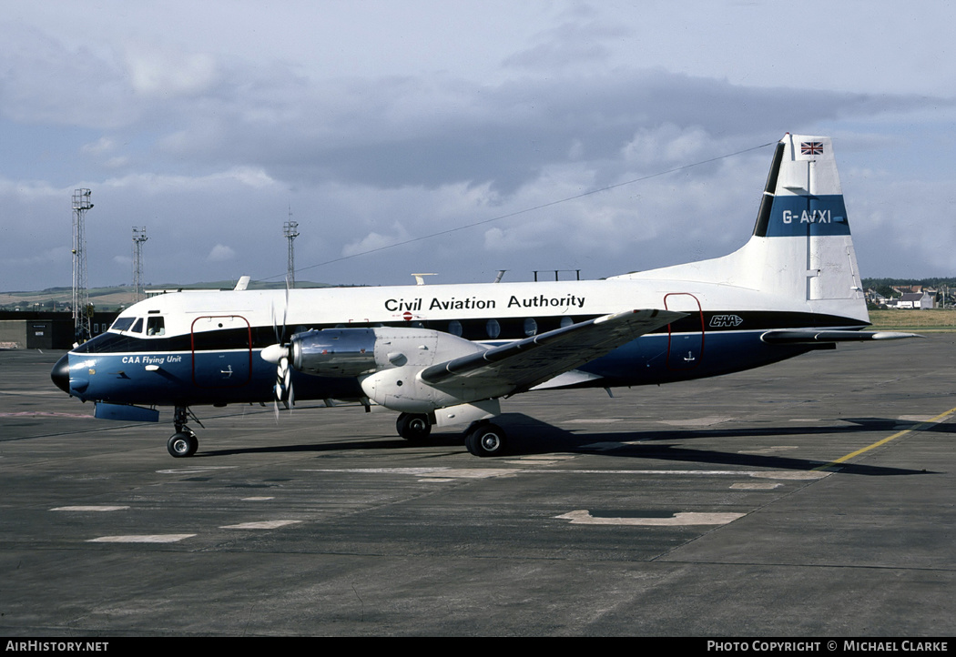 Aircraft Photo of G-AVXI | Hawker Siddeley HS-748 Srs2A/238 | Civil Aviation Authority - CAA | AirHistory.net #359986