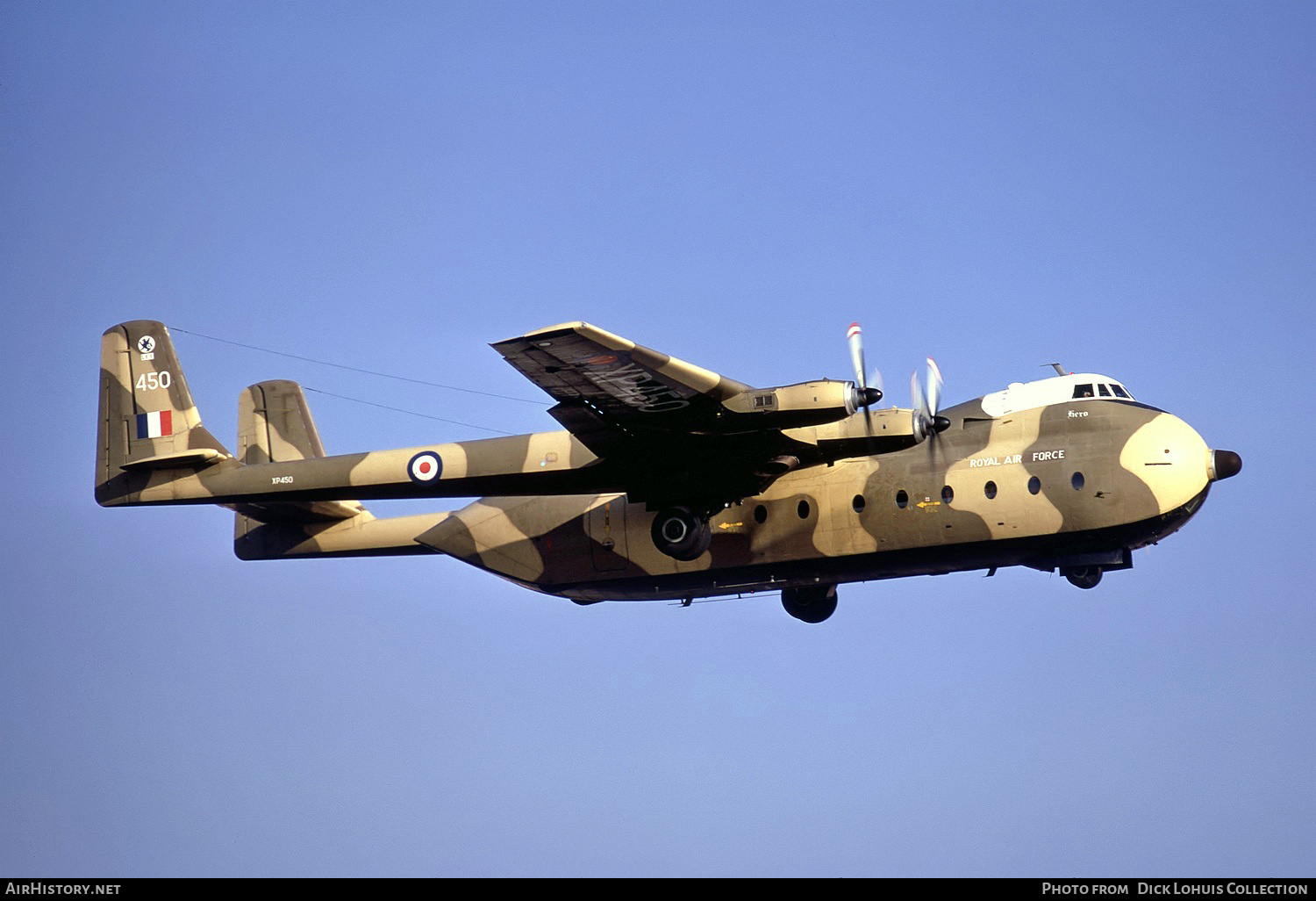 Aircraft Photo of XP450 | Armstrong Whitworth AW-660 Argosy C.1 | UK - Air Force | AirHistory.net #359993