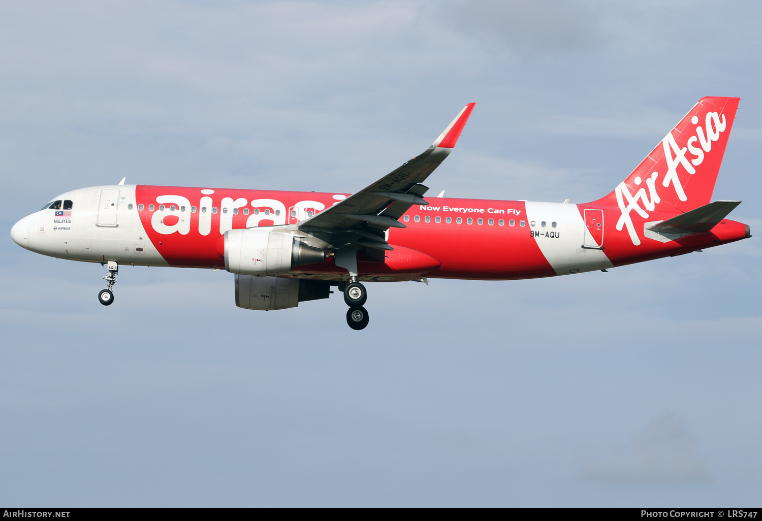 Aircraft Photo of 9M-AQU | Airbus A320-216 | AirAsia | AirHistory.net #359999