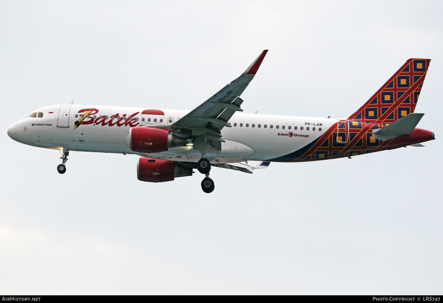 Aircraft Photo of PK-LAM | Airbus A320-214 | Batik Air | AirHistory.net #360002