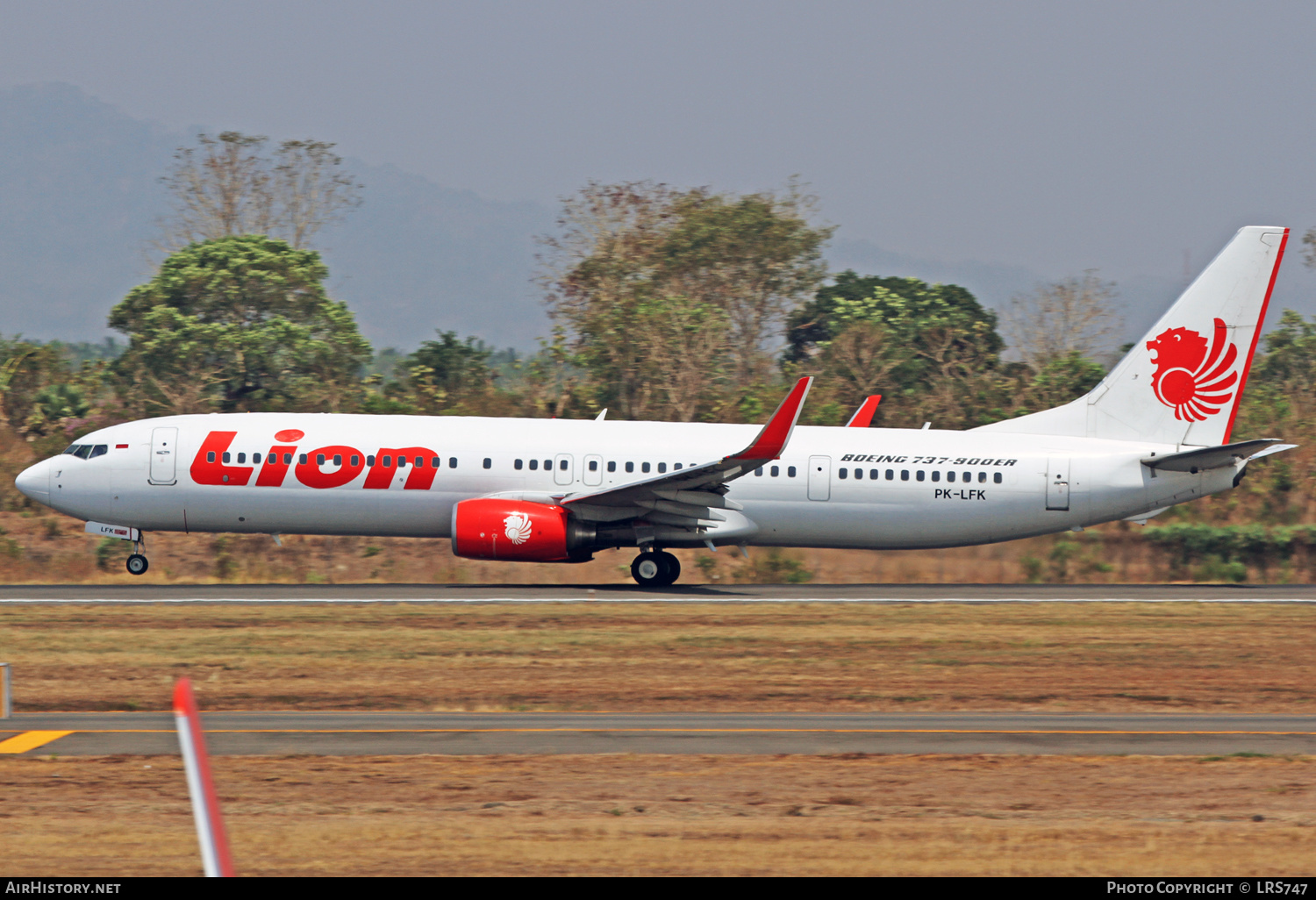 Aircraft Photo of PK-LFK | Boeing 737-9GP/ER | Lion Air | AirHistory.net #360005