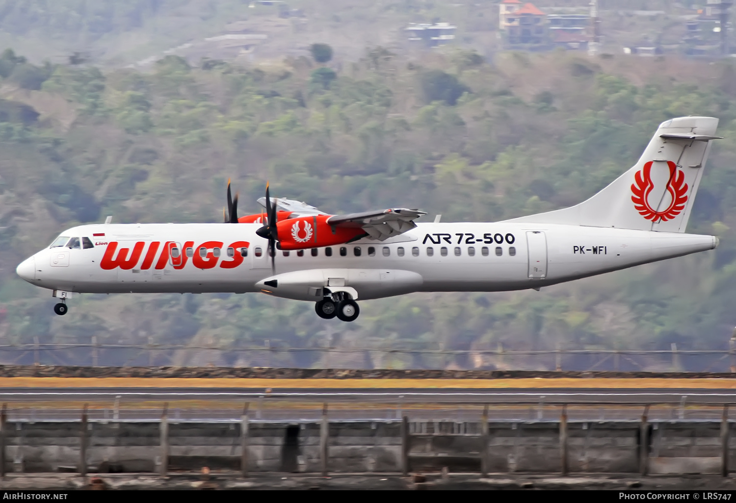 Aircraft Photo of PK-WFI | ATR ATR-72-500 (ATR-72-212A) | Wings Air | AirHistory.net #360014
