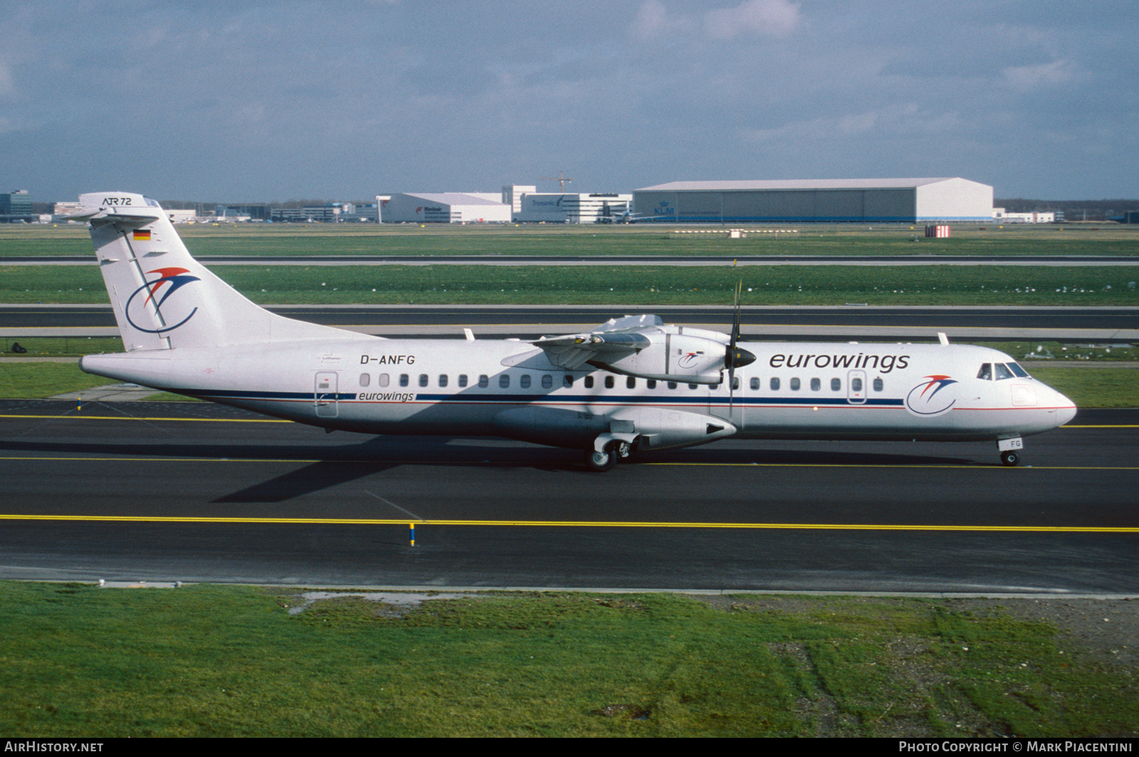 Aircraft Photo of D-ANFG | ATR ATR-72-500 (ATR-72-212A) | Eurowings | AirHistory.net #360018