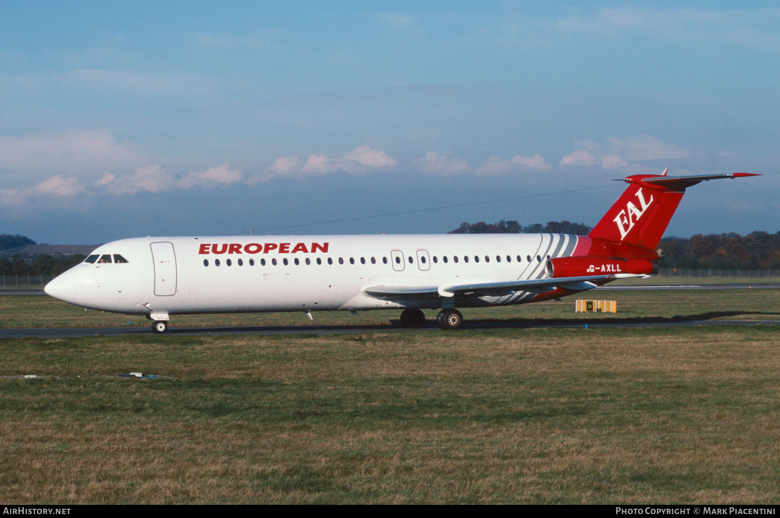 Aircraft Photo of G-AXLL | BAC 111-523FJ One-Eleven | European Aircharter - EAL/EAC | AirHistory.net #360022