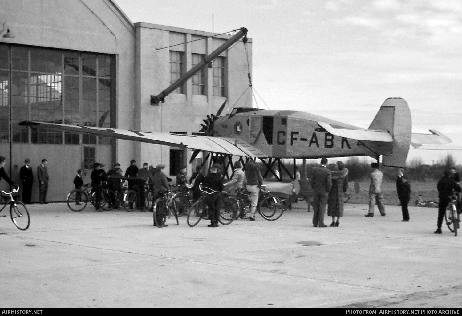 Aircraft Photo of CF-ABK | Junkers W 34bi | Canadian Airways | AirHistory.net #360026