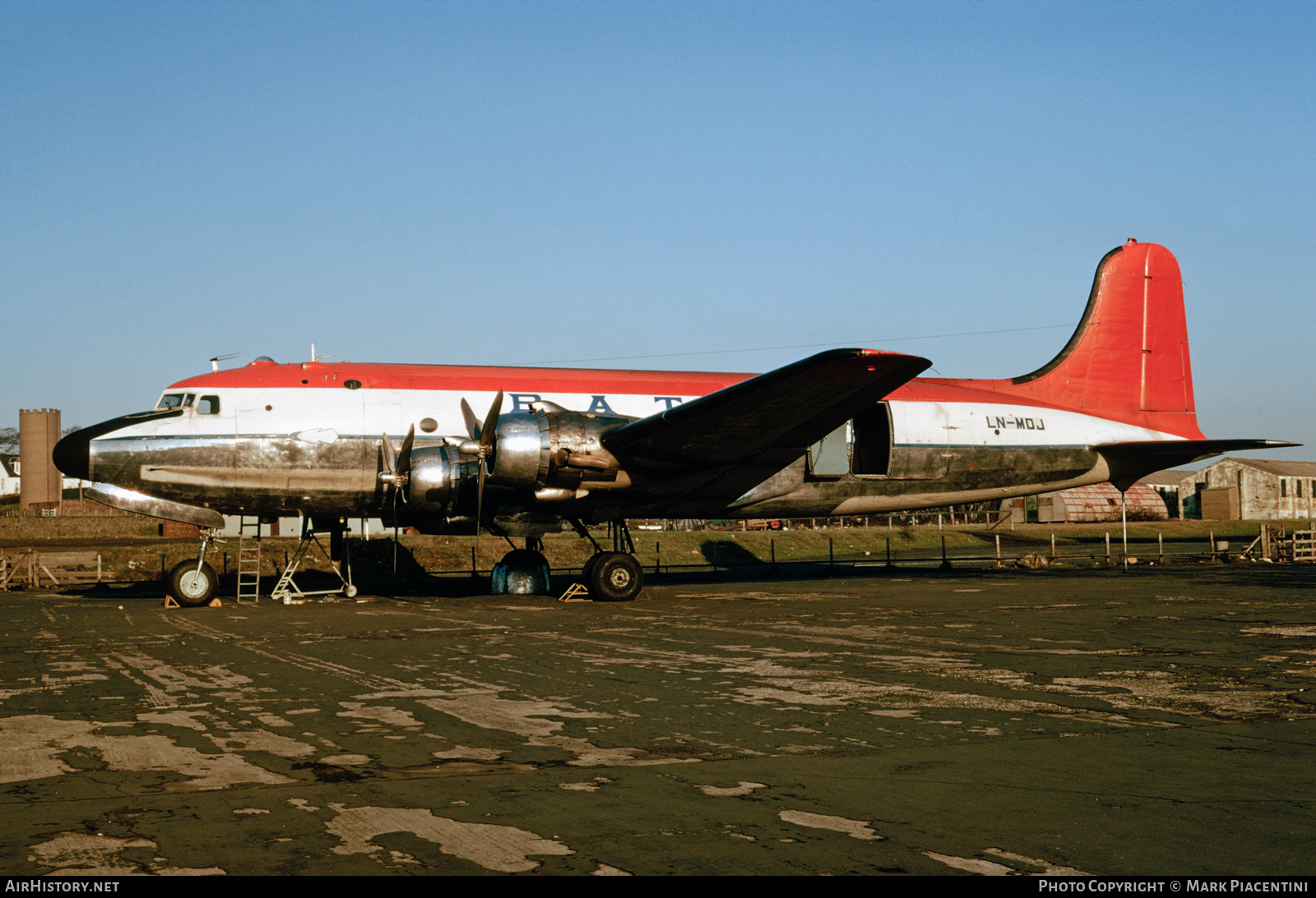 Aircraft Photo of LN-MOJ | Douglas C-54E Skymaster | Bergen Air Transport - BAT | AirHistory.net #360034
