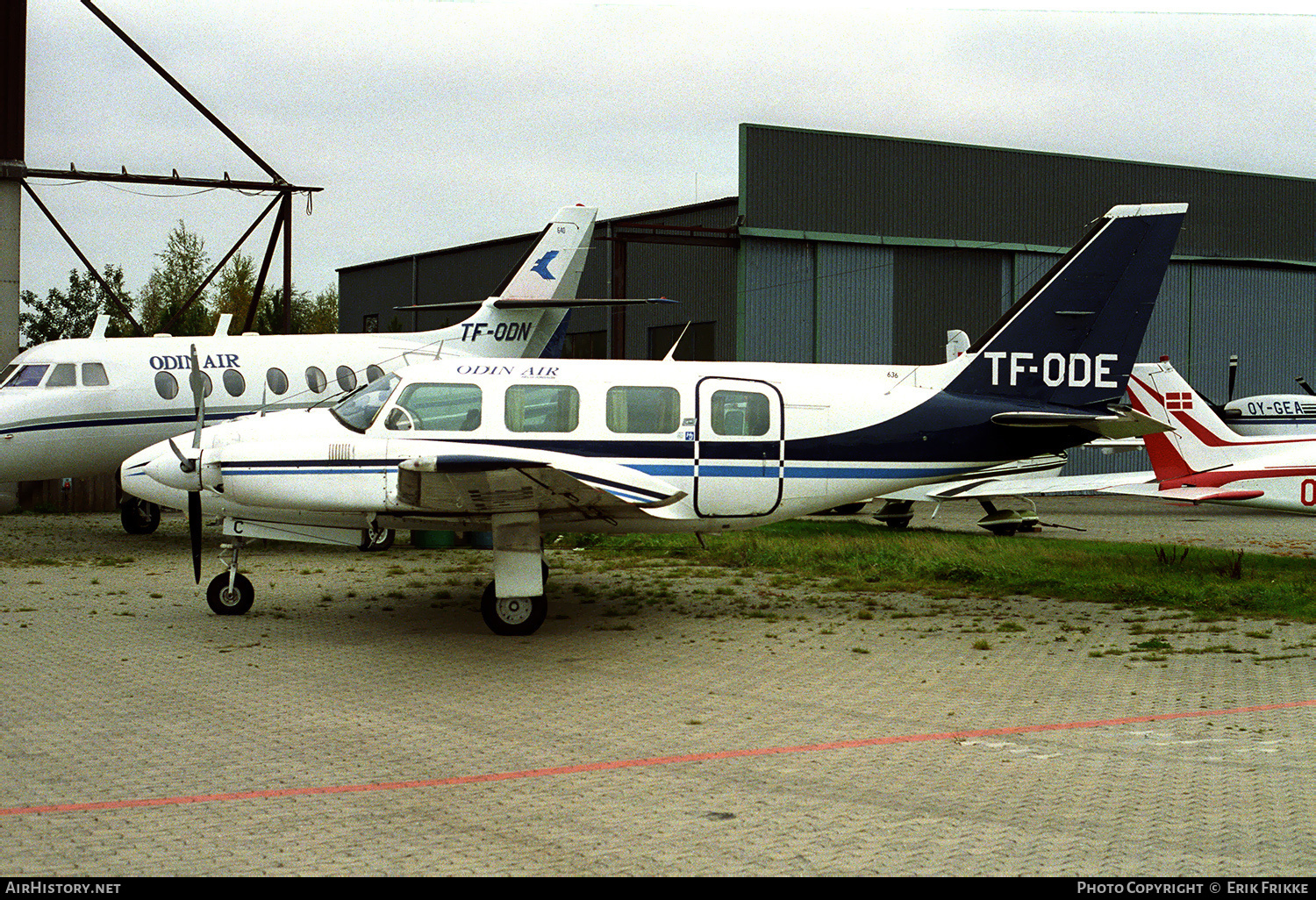 Aircraft Photo of TF-ODE | Piper PA-31-310 Navajo C | Odin Air | AirHistory.net #360053