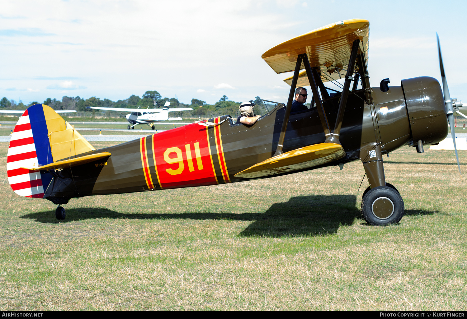 Aircraft Photo of VH-PJS / 41-911 | Boeing A75 | USA - Air Force | AirHistory.net #360057