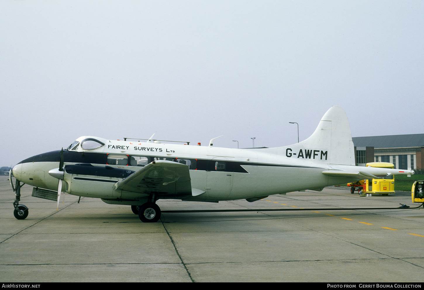 Aircraft Photo of G-AWFM | De Havilland D.H. 104 Dove 6 | Fairey Surveys | AirHistory.net #360073